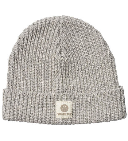 Wheat Mütze - Strick - Mimpa - Grey Melange