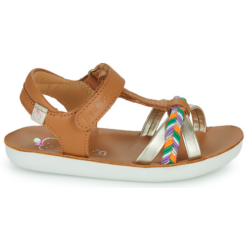 Shoo Pom - GOA SALOME - Marron / Doré / Violet