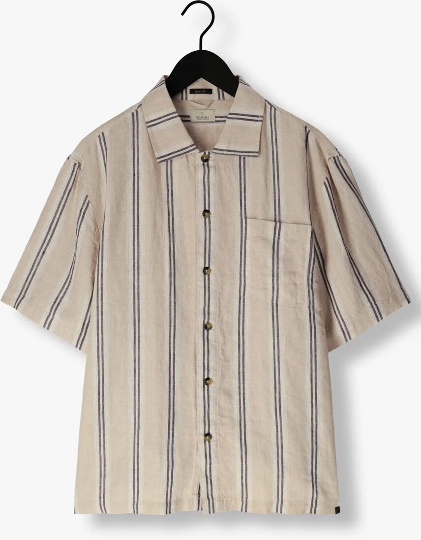DSTREZZED beige dstrezzed casual overhemd ds_saul shirt