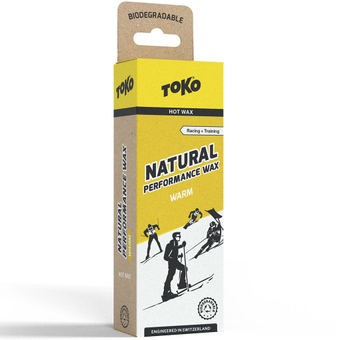 Toko Natural Performance Yellow -4°/0°, 120 g Gleitwachs
