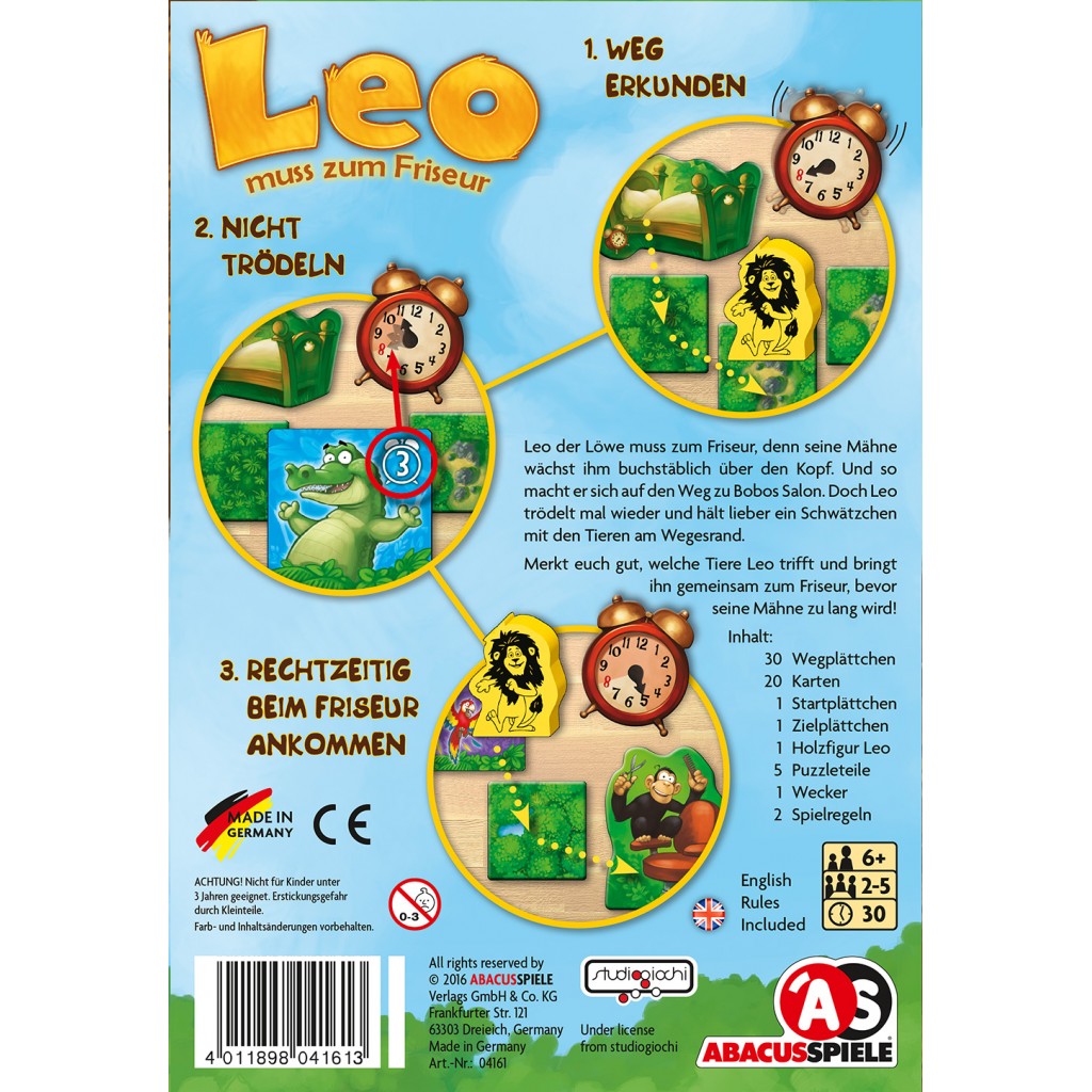 Leo Muss zum Friseur
