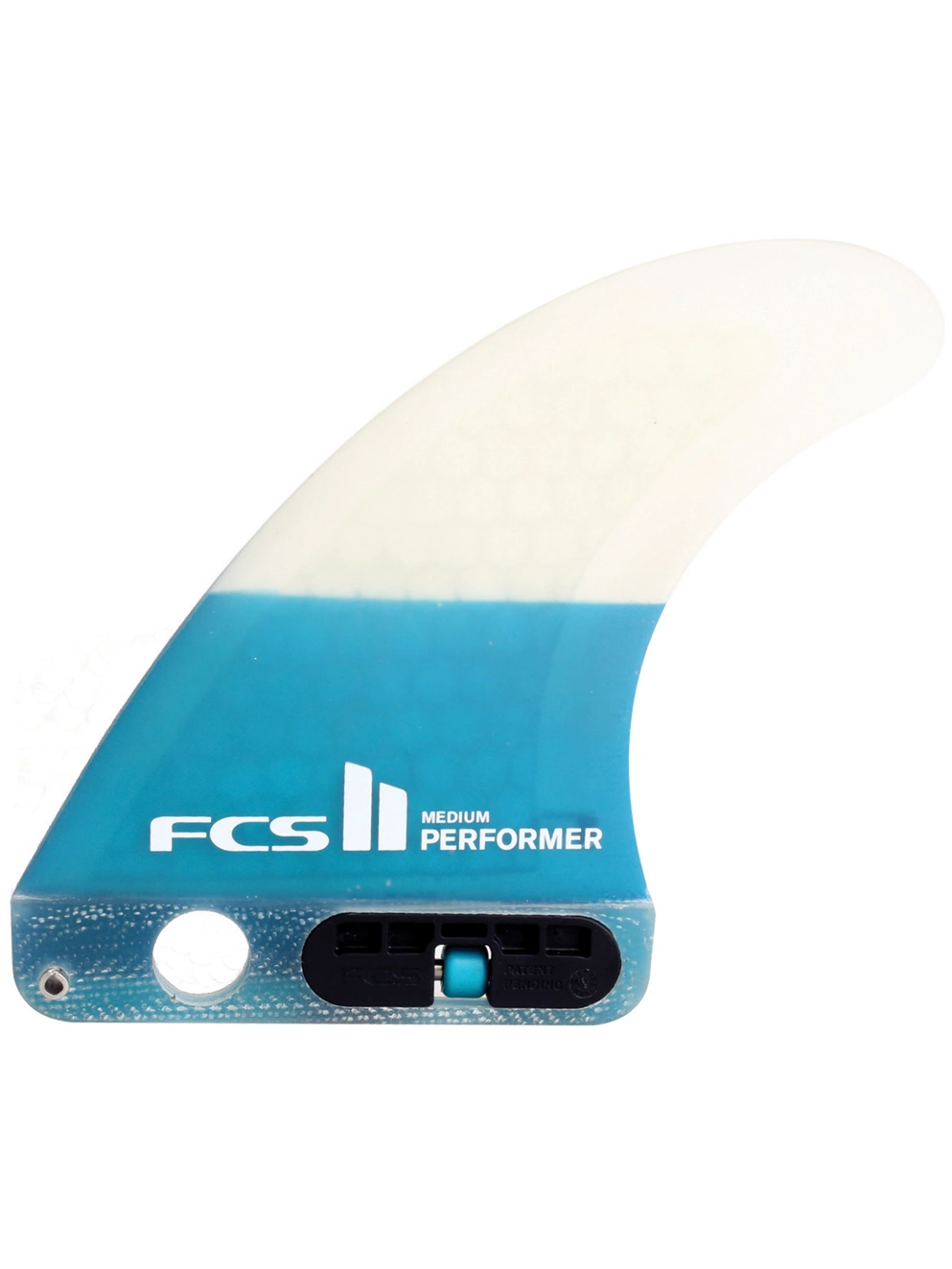 FCS II Performer PC Crbn M Tri Retail Fin Set black/teal