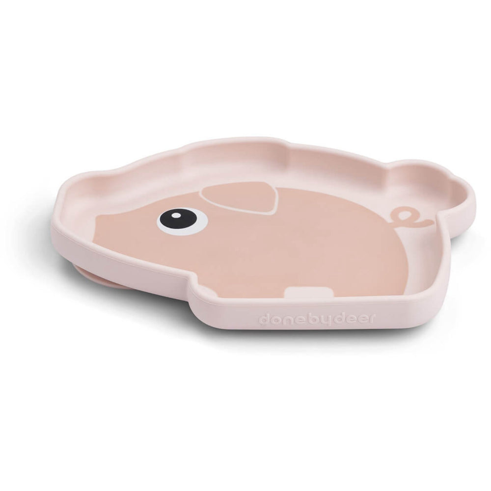 Køb DonebyDeer Pudder Silicone Stick&Stay Tallerken Pigee