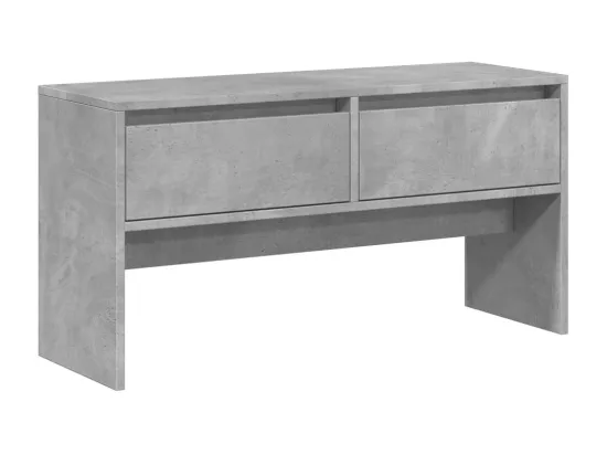 Ensemble de meubles de couloir 4 pcs gris béton bois ingénierie