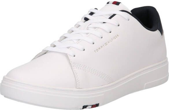 Tommy Hilfiger Sneakers ELEVATED RBW CUPSOLE LEATHER met contrastbeleg bij de hiel