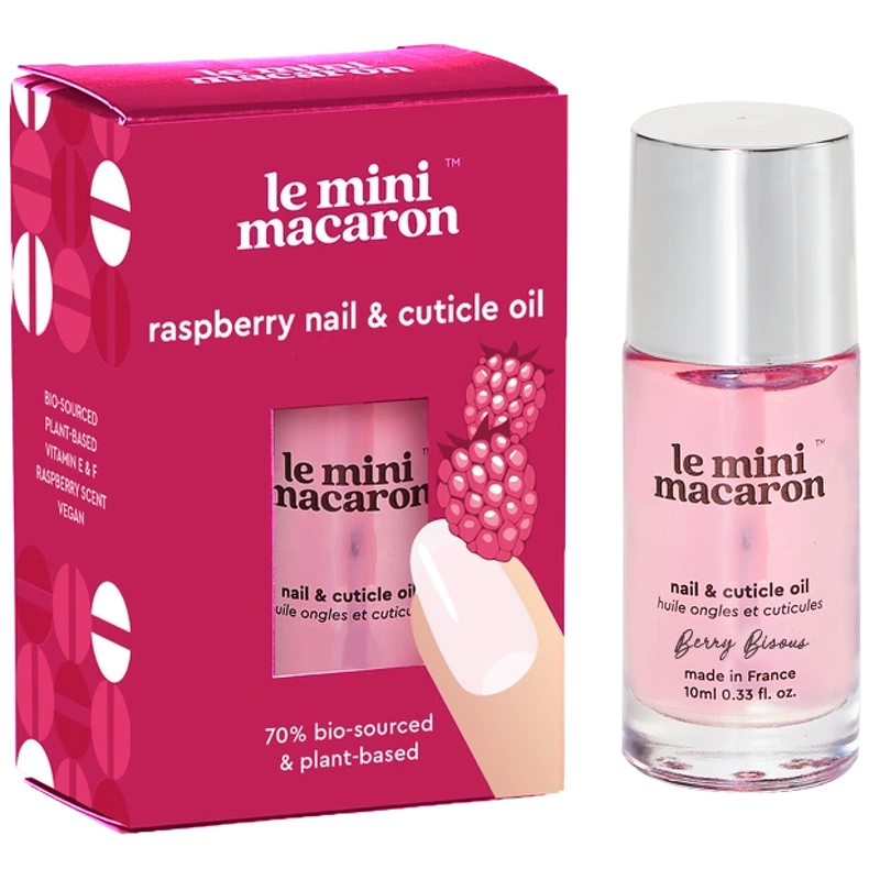 Le Mini Macaron Nail & Cuticle Oil 10 ml - Berry Bisous