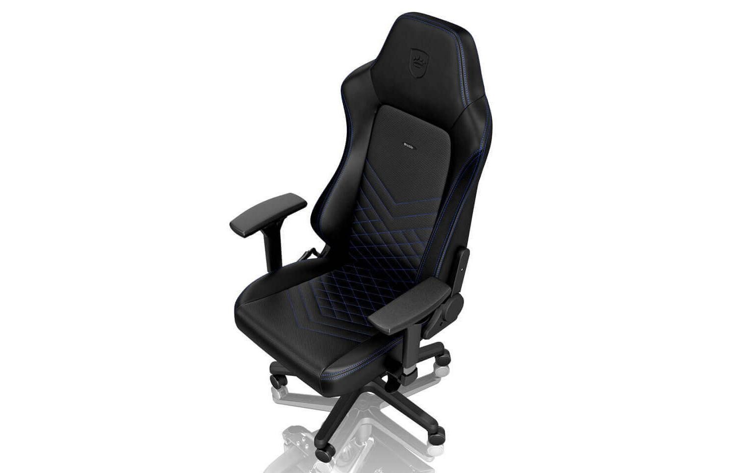 Gaming-Stuhl HERO Schwarz/Blau<br>Ergonomischer Gaming-Stuhl