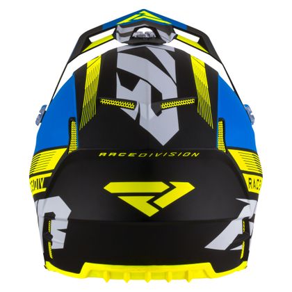 Casque cross FXR CLUTCH BOOST BLUE/HI VIS 2021 - Bleu / Jaune
