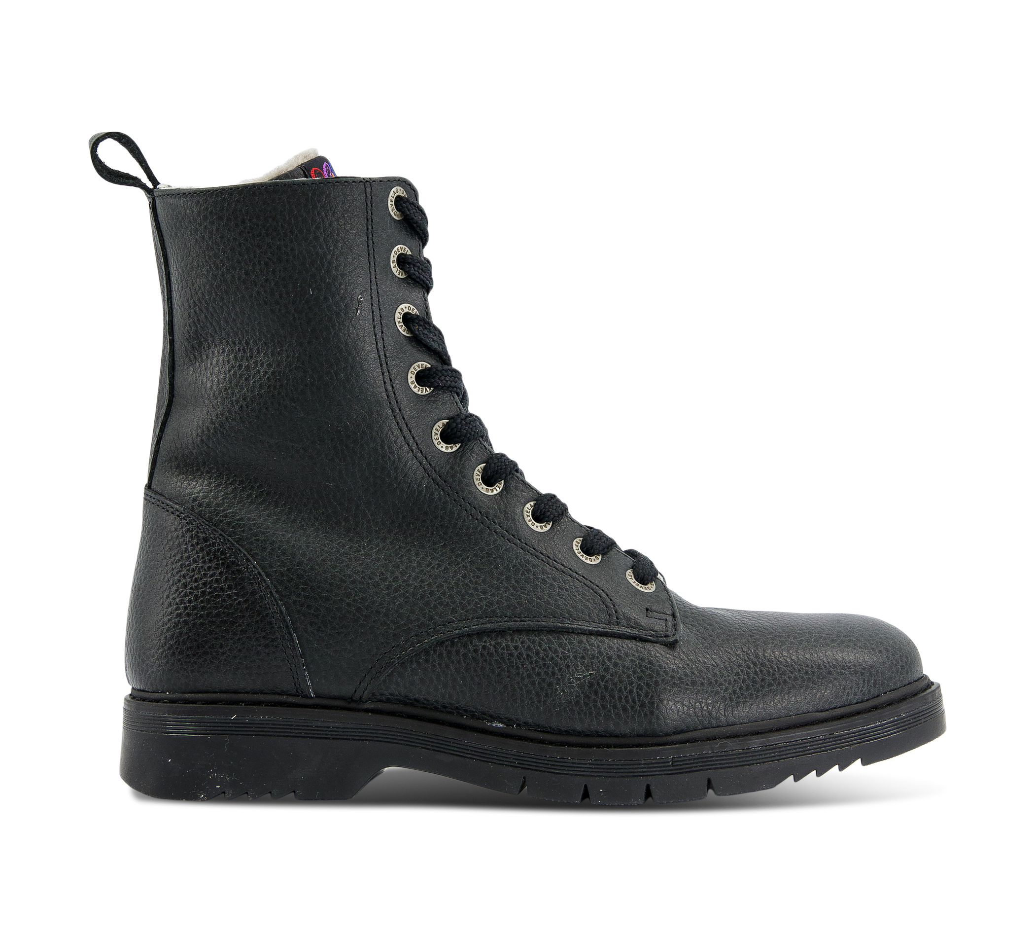 Develab Girls Mid Boot Laces Fur - Winterschuhe