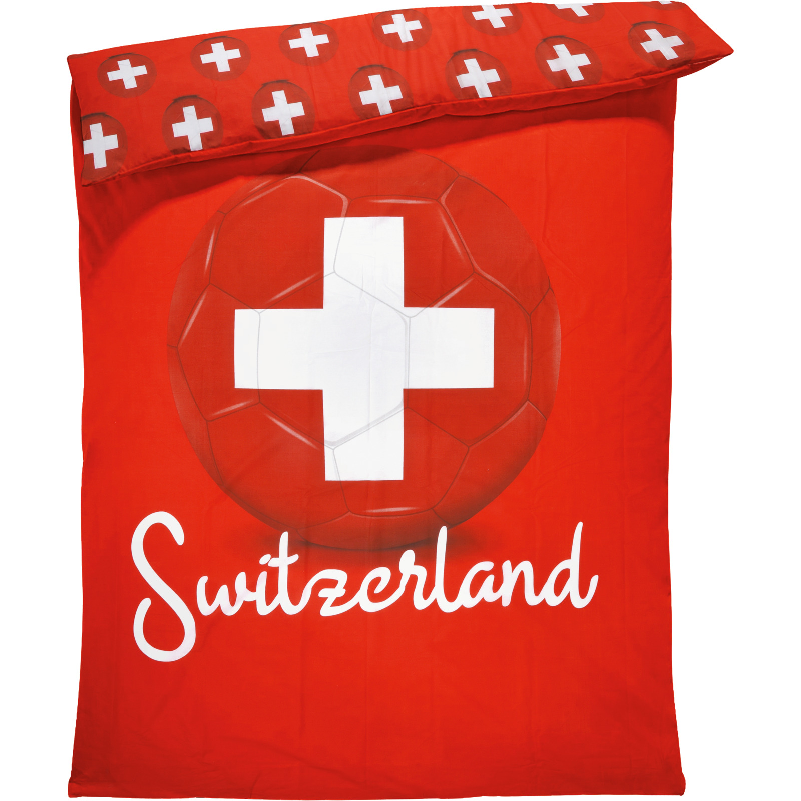 Bettwäsche Renforcé Schweiz rot
