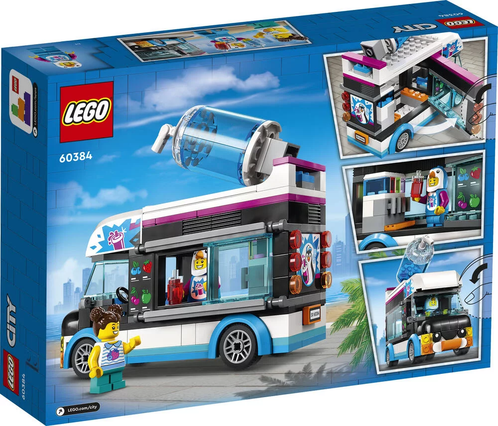 LEGO®CITY 60384 - LE CAMION A GRANITES DU PINGOUIN