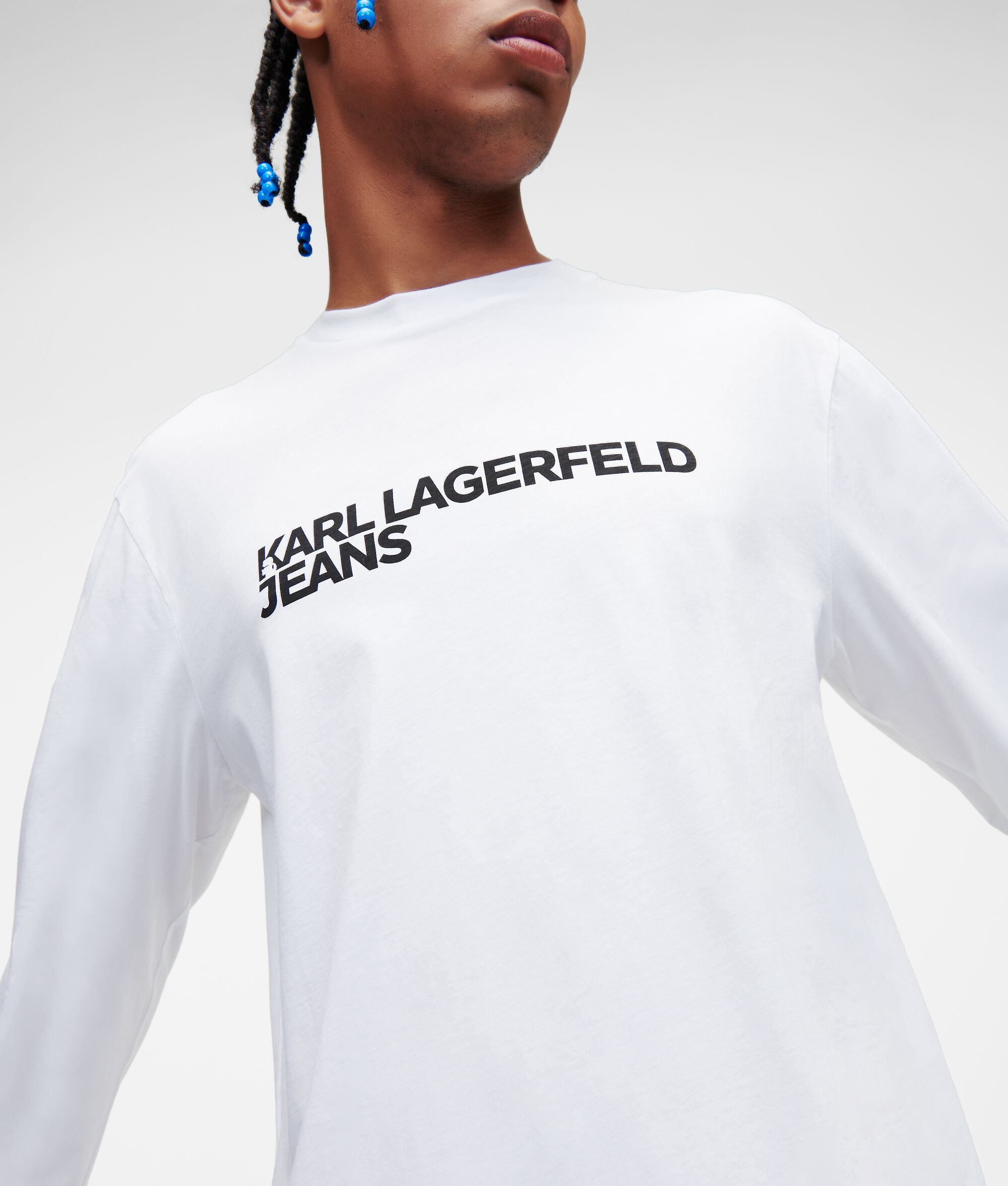 T-SHIRT MANCHES LONGUES AVEC LOGO KLJ