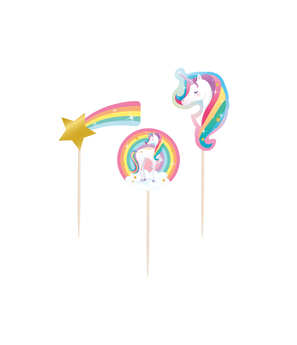 Unicorn Cocktailprikkers