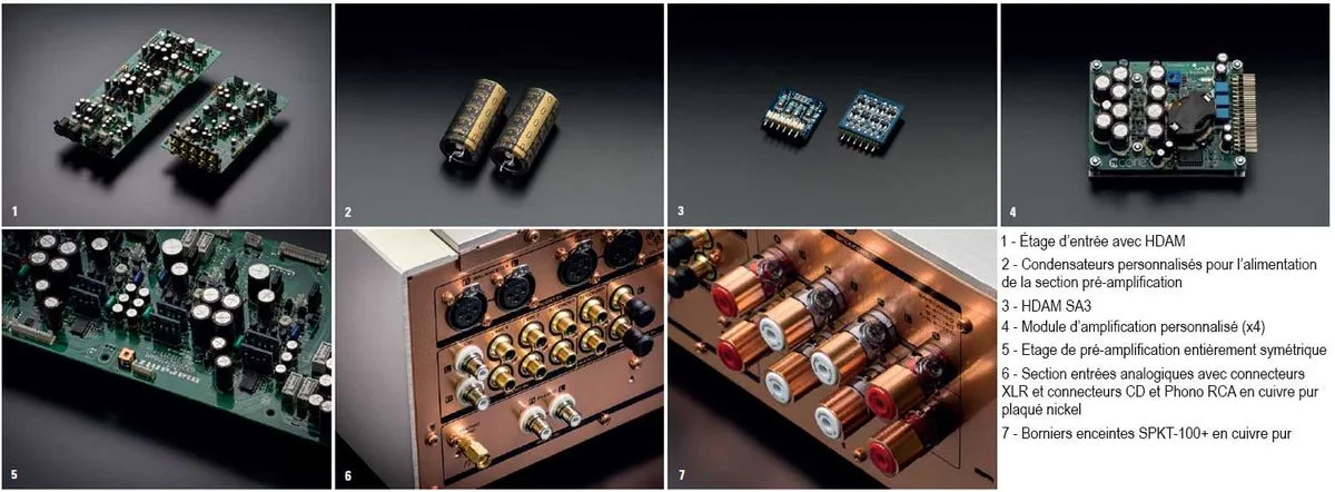 Marantz PM-10 Silver Gold Amplis hi-fi stéréo
