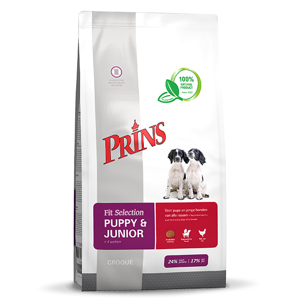 Prins Fit Selection Puppy & Junior - Hondenvoer - 2 Kilogram - gevogelte