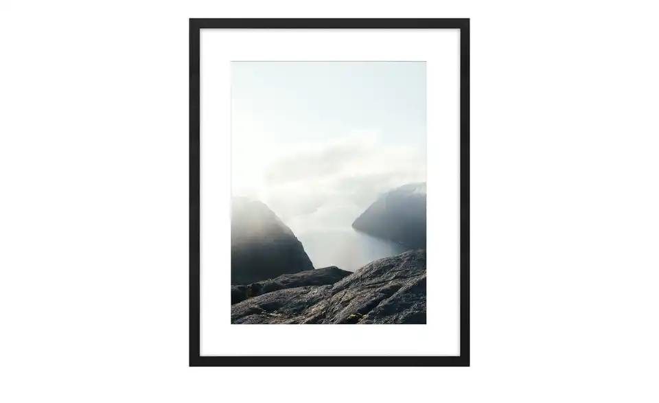 Holzbilderrahmen 40x50 cm Iceland 40x50 cm Schwarz