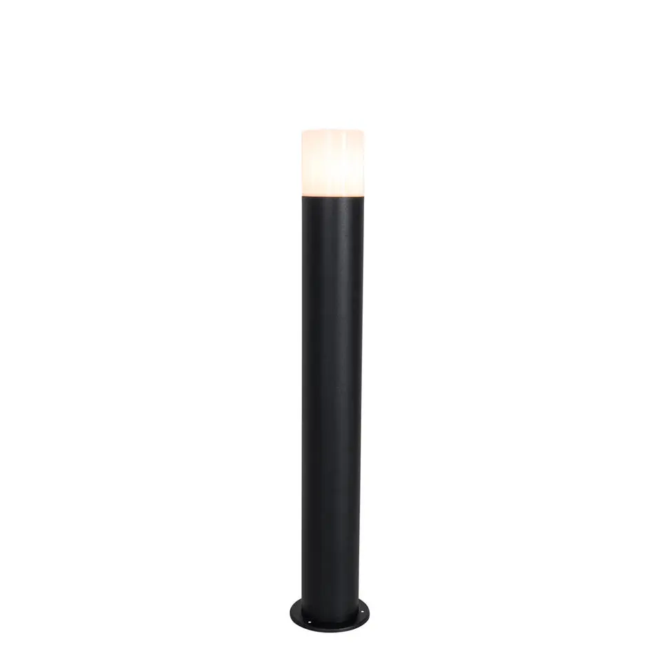Qazqa staande buitenlampen odense zwart e27