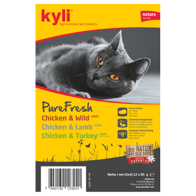 kyli PureFresh Multipack Adult 4x3x85g