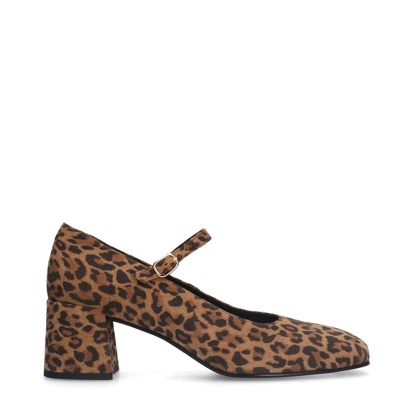 Leopard Mary Jane pumps