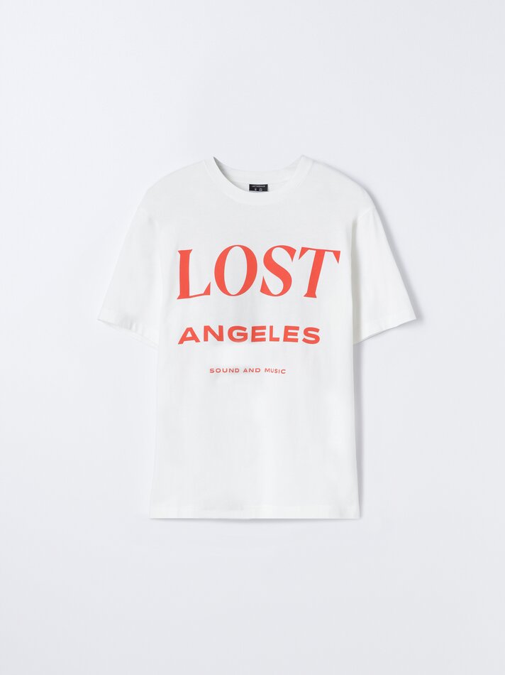 Camiseta estampada - Branca