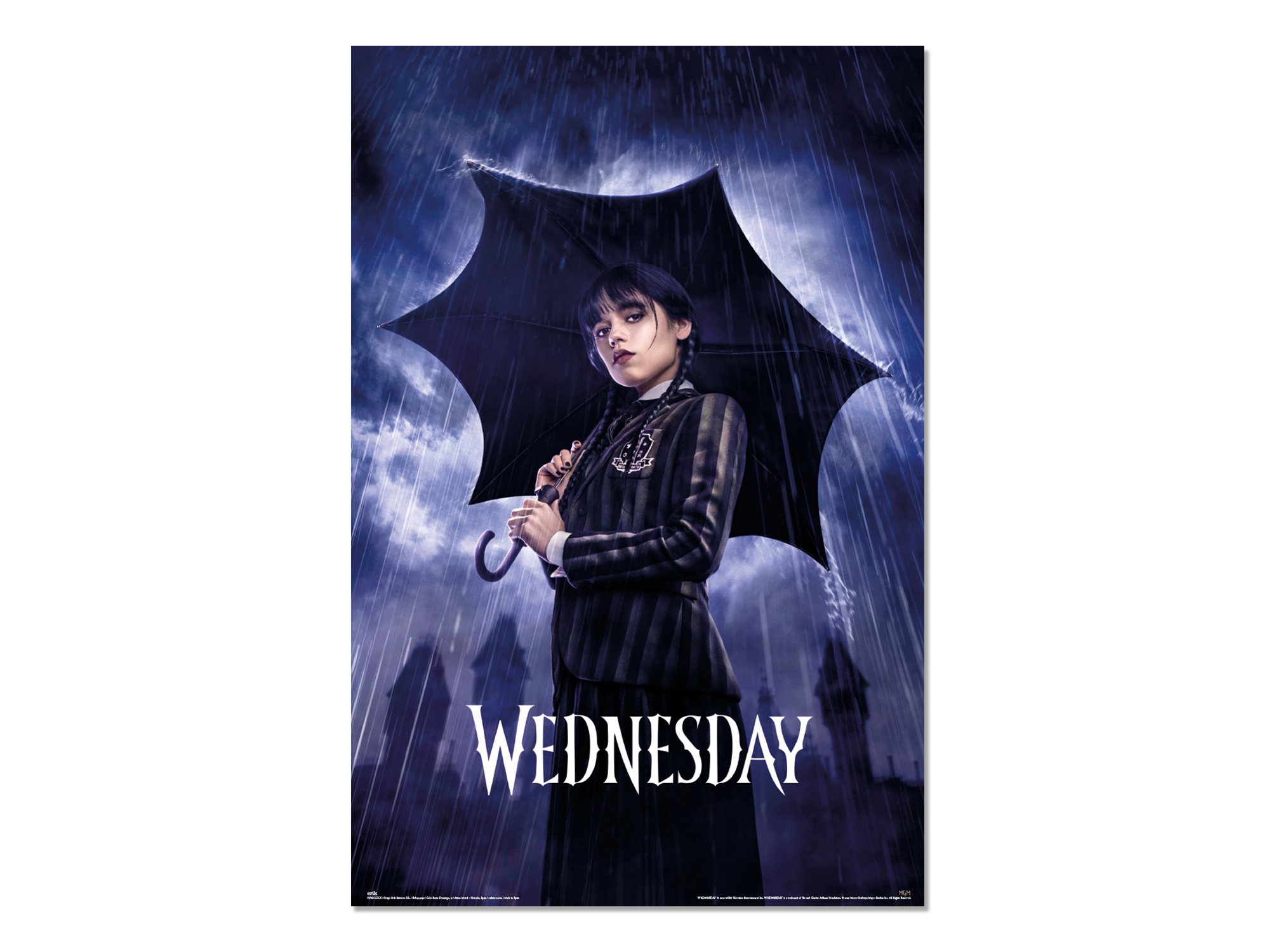 POSTER WEDNESDAY UMBRELLA ERIK