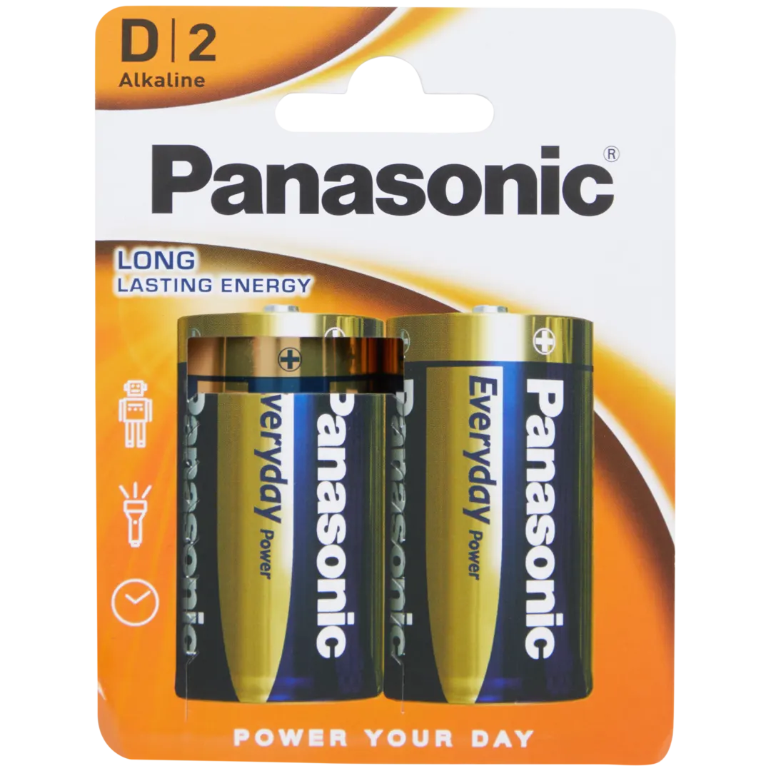 Piles Panasonic D