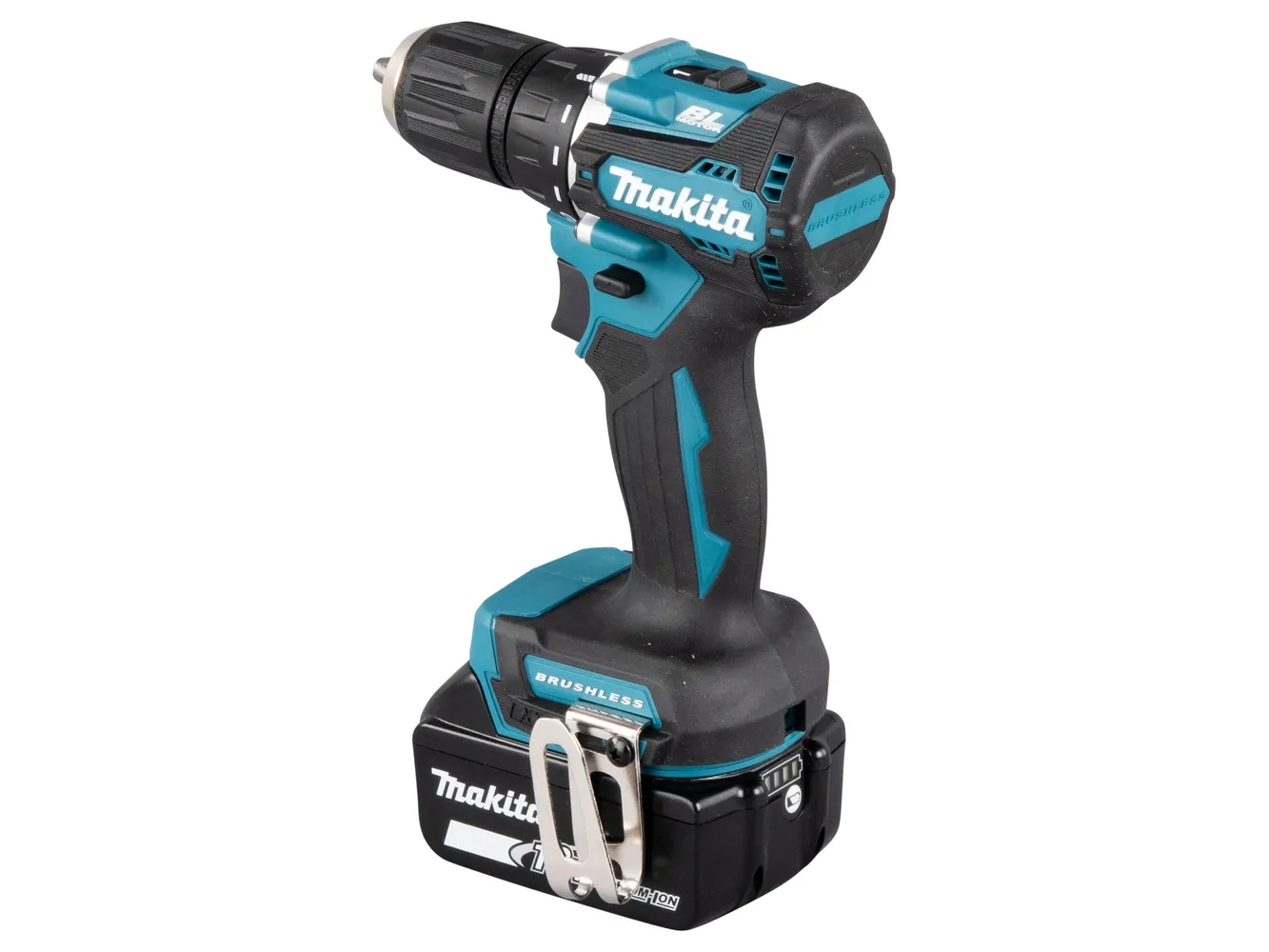 Makita DDF487RAJ - Bor/driver - ledningfri - 2-hastigheders - 40 N·m - 2 batterier - 18 - 36 V