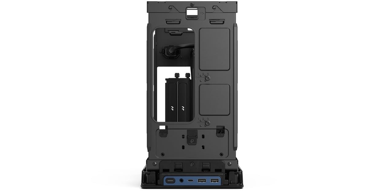 Fractal DesignEra 2 Midnight Blue mini tower behuizing  (Donkerblauw | 2x USB-A | 1x USB-C)