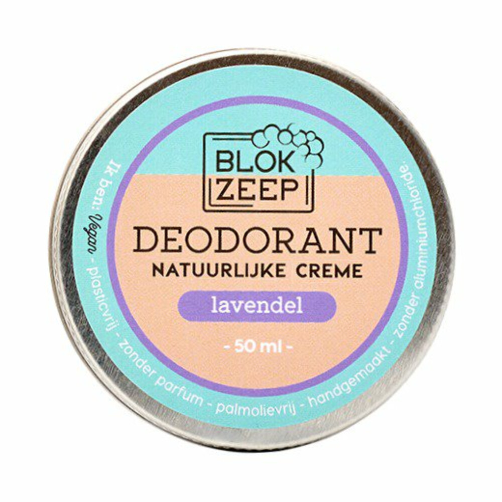 Blokzeep Deodorant CrèmeLavendel50 gr