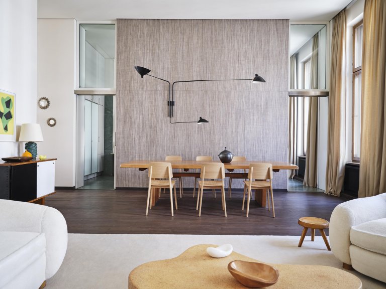 Vitra Chaise Tout Bois stoel naturel eiken