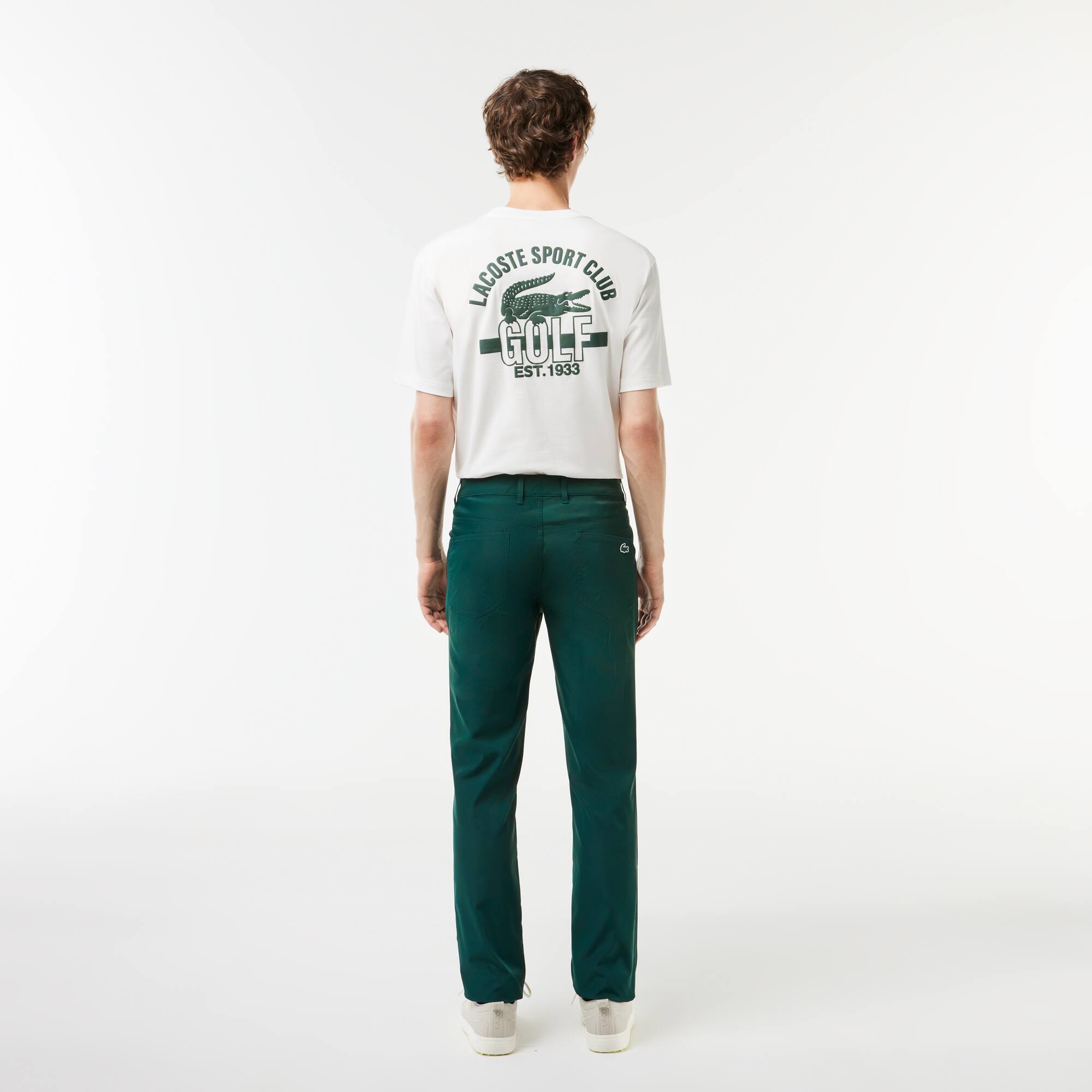 Pantalon Golf avec bande antidérapante Pantalons & Shorts - Vert - Lacoste - Homme