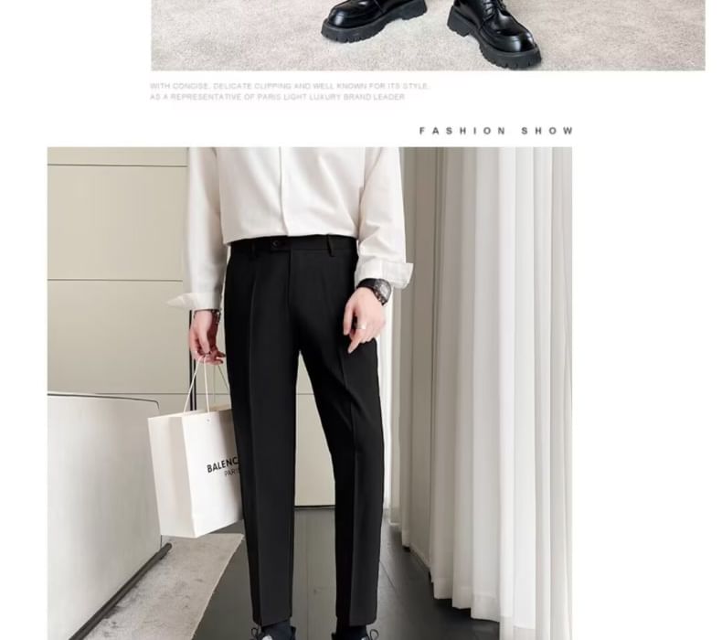 Bay Go Mall - Hoge taille, effen, rechte broek