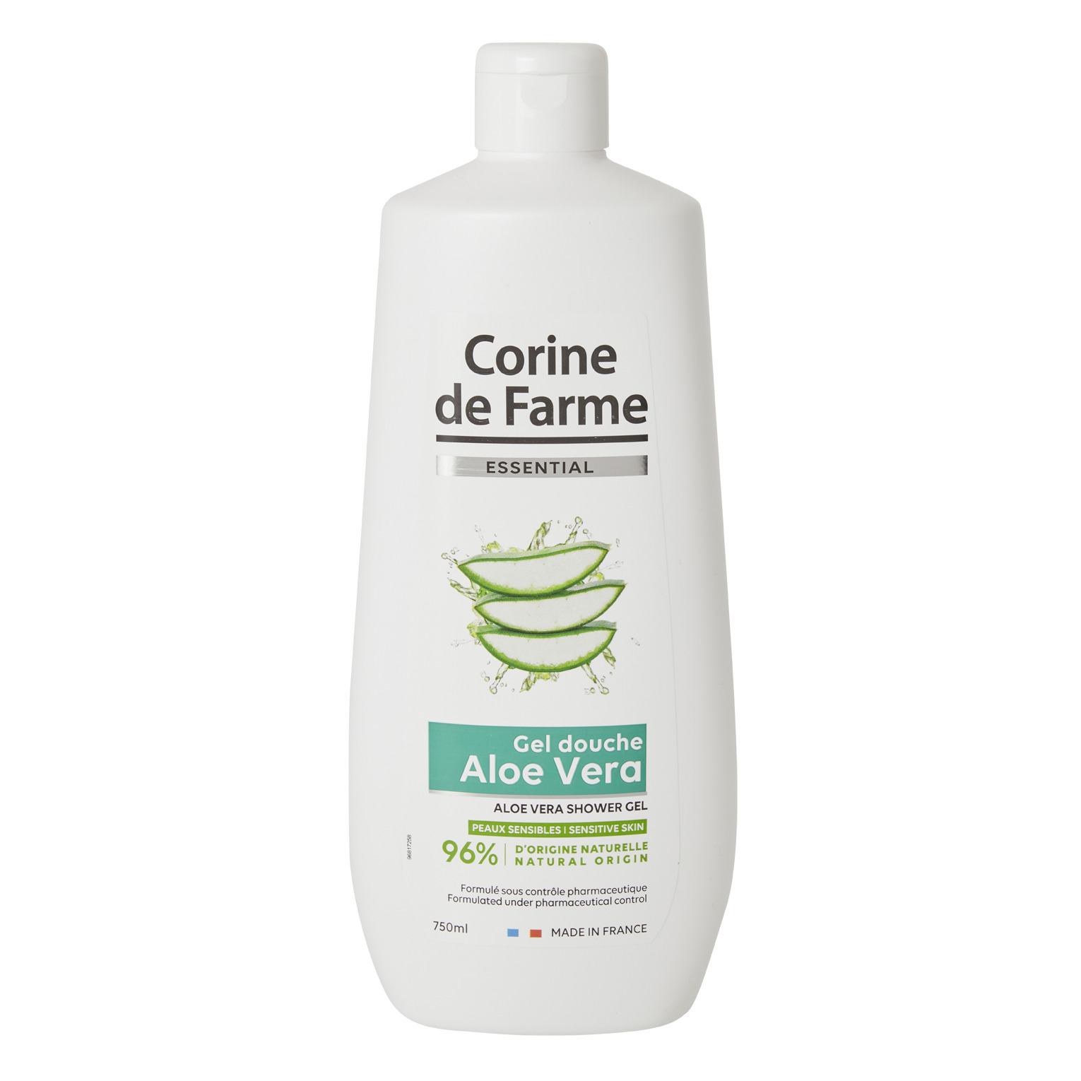 GEL BANHO CORINE DE FARME ALOÉ VERA 750 ML