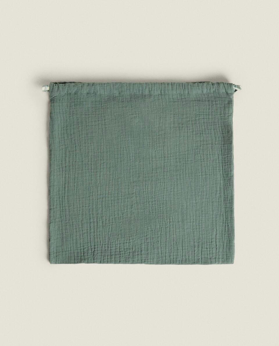 SACO DE ROUPA INFANTIL XADREZ