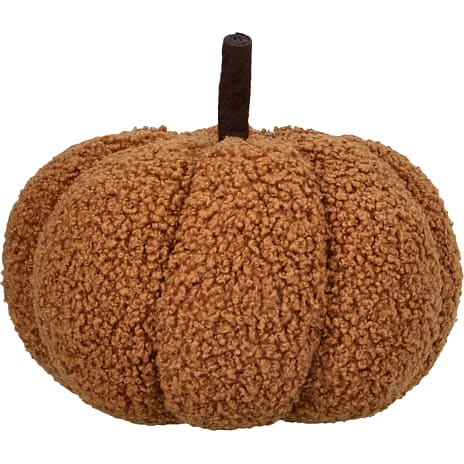 Efterårs plysgræskar H:17 cm - flere varianter - assorteret
