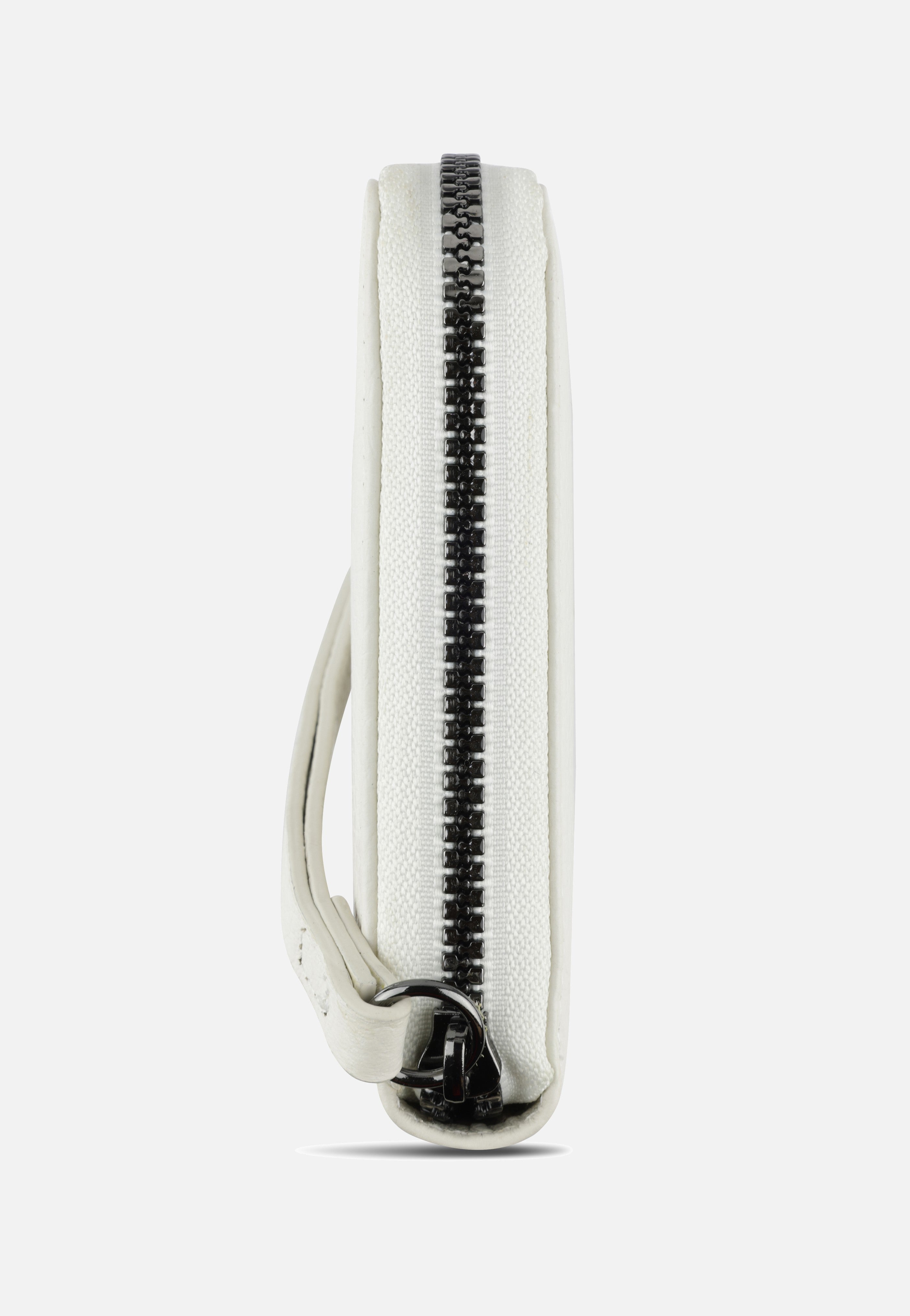 Elsa Long Ladies Zip Weiß - Portemonnaie