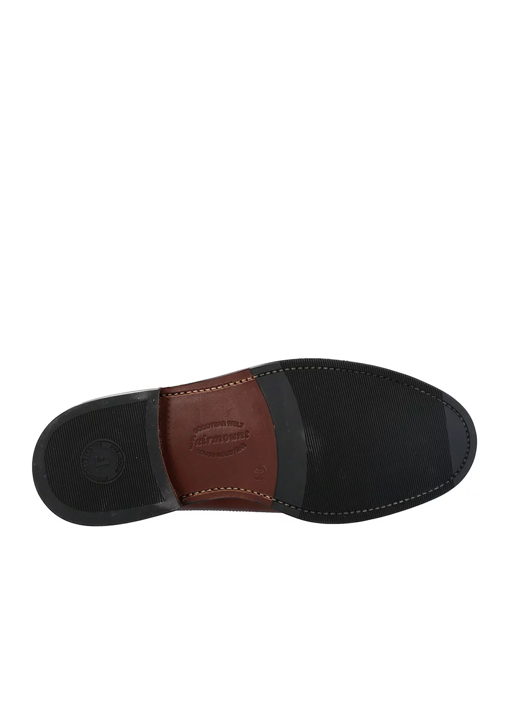 DERBY GENTLEMAN CUIR ROAD MARRON