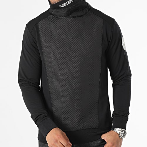 Sweat Col Amplified Willer Noir