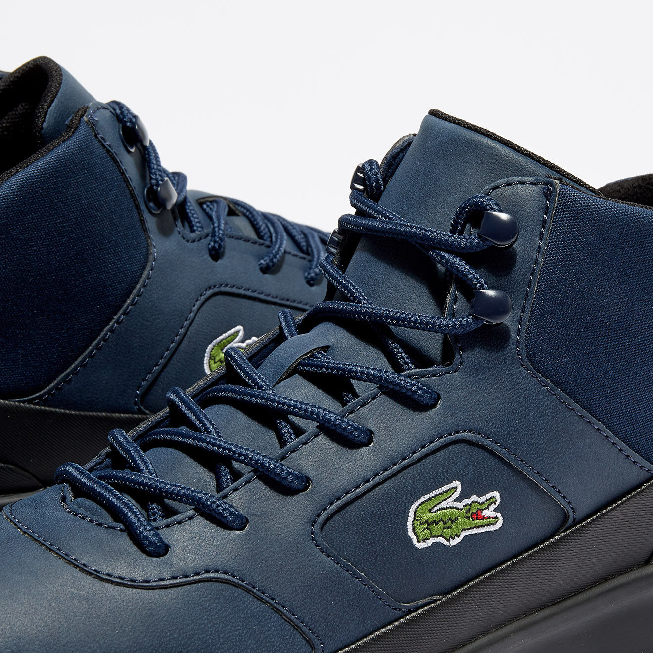 Lacoste Baskets Explorateur Spt Mid 417 2 Q4 bleu marine/noir