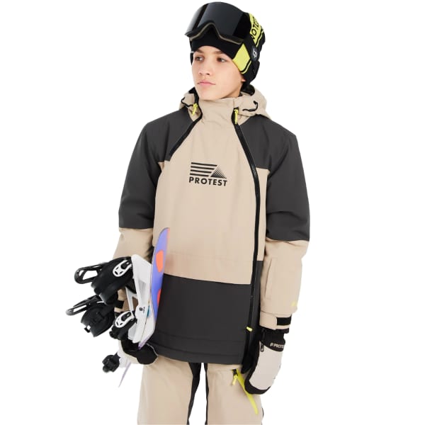 Veste de ski PROTEST PRTWARK JR SNOWJACKET DEEP GREY