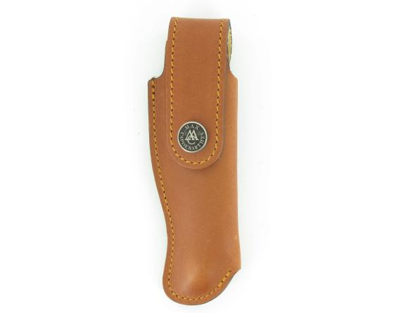 Etui Cuir Désy 12 cm CognacMaya Etui cuir par Capdebarthes