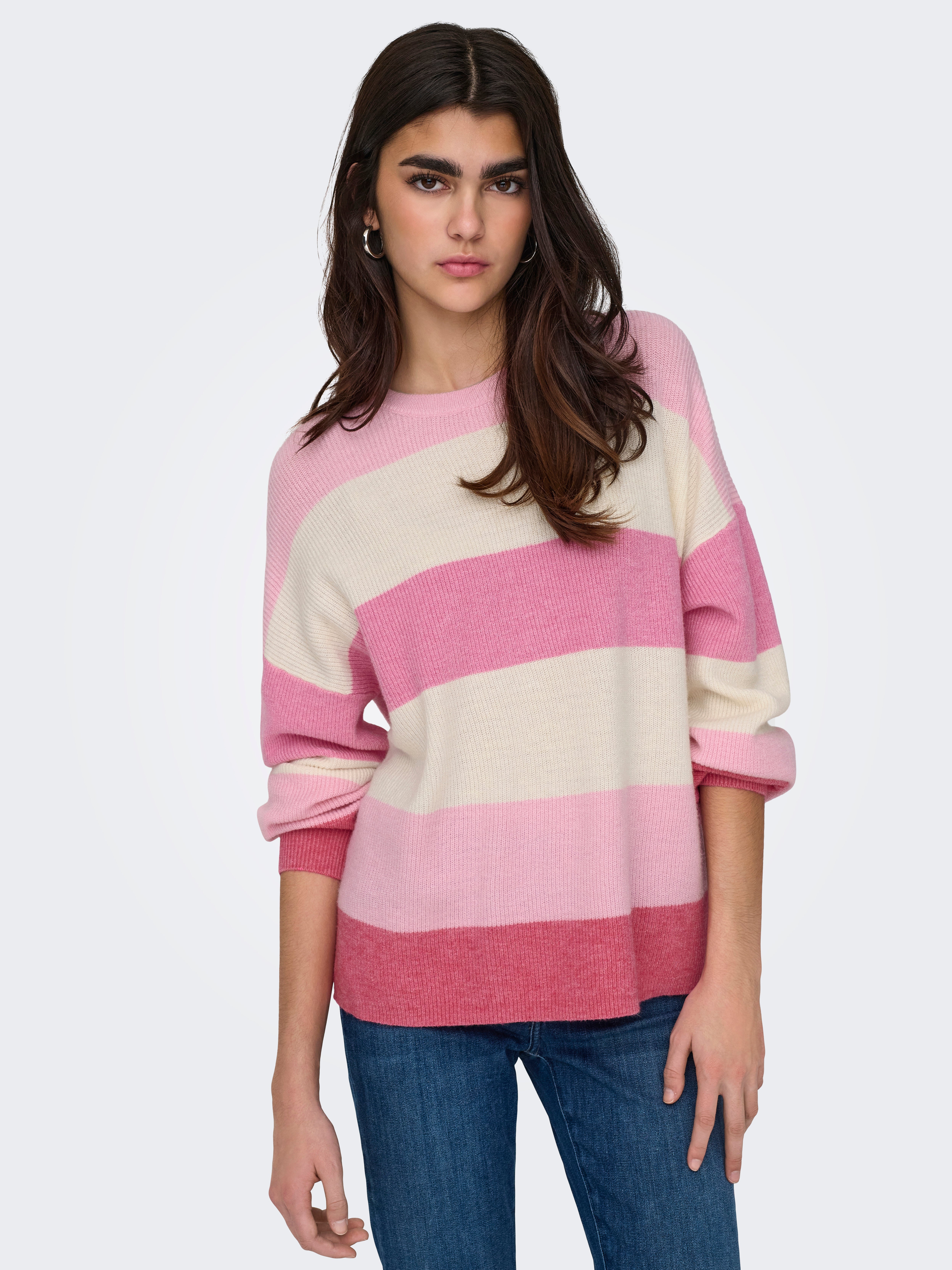 ONLATIA Strickpullover Pink Lady