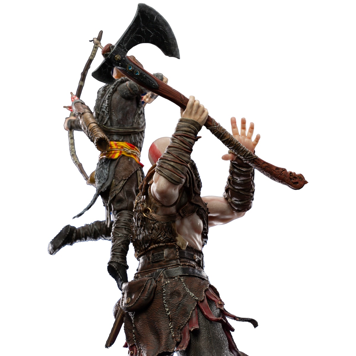 Iron Studios God of War actionfigur (Kratos & Atreus)