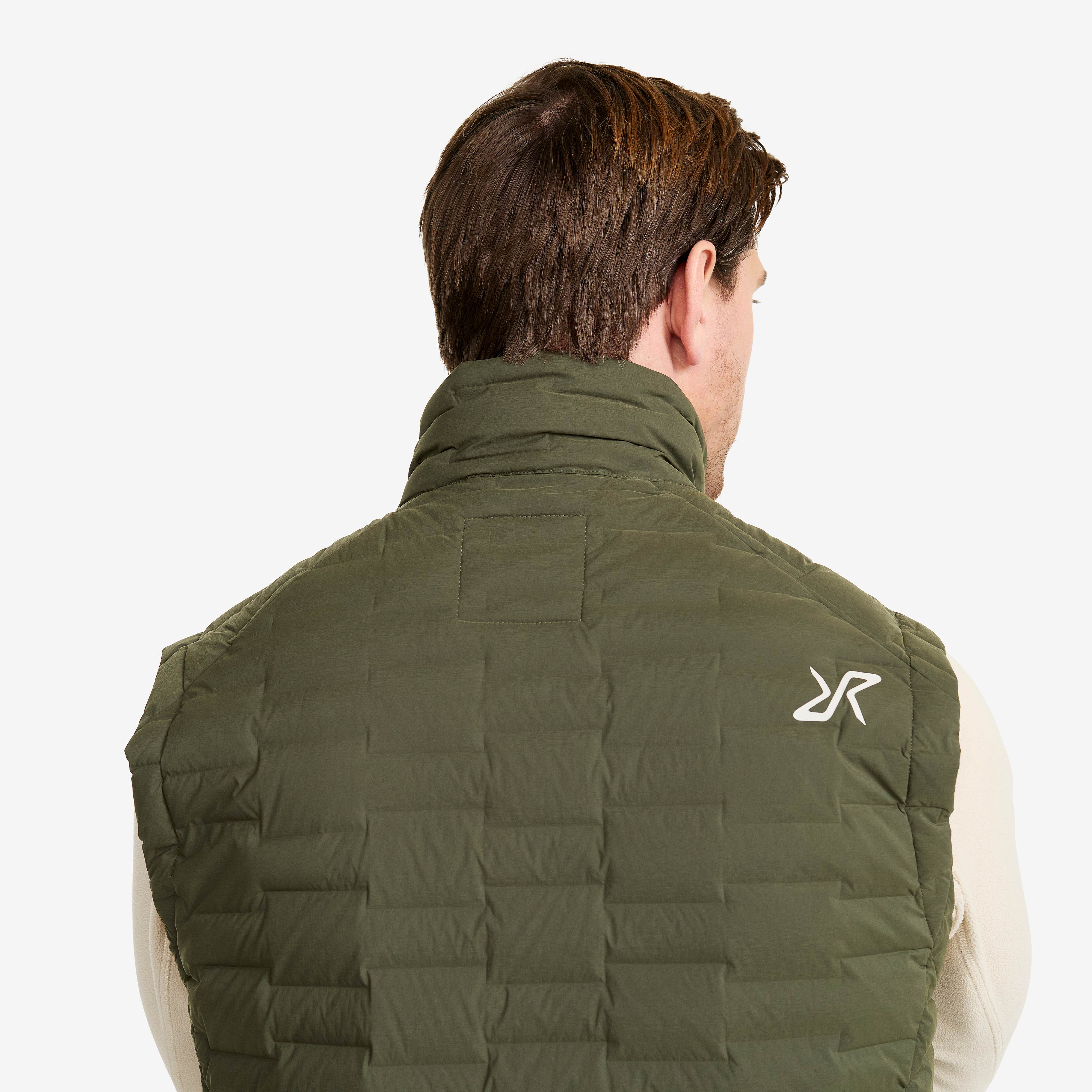 Flex Stretch Down Vest Herre Forest Night
