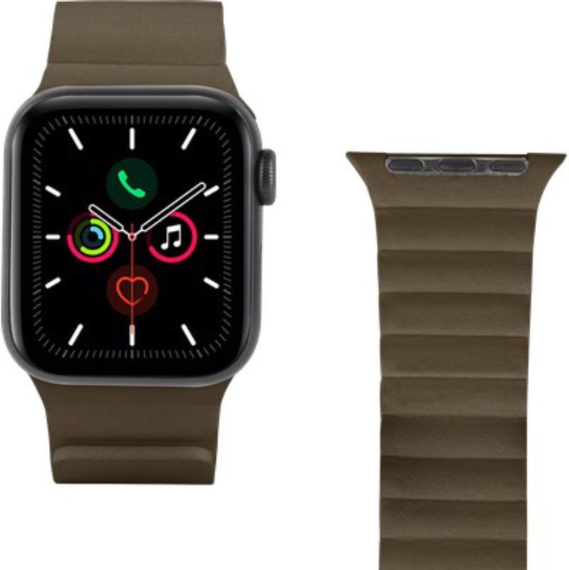 Just In Case - Magfit Strap - Horlogebandje - Bruin - Voor Apple Watch 40-42mm