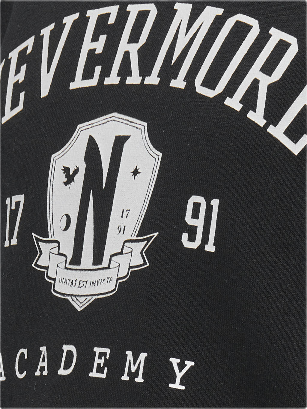 ONLY sweater met Wednesday print zwart
