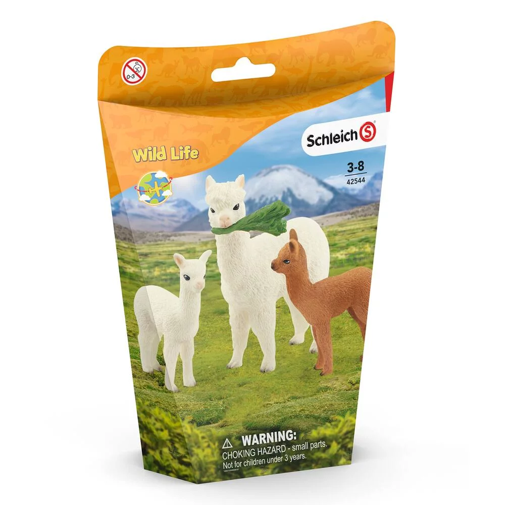FIGURINE FAMILLE D'ALPAGAS