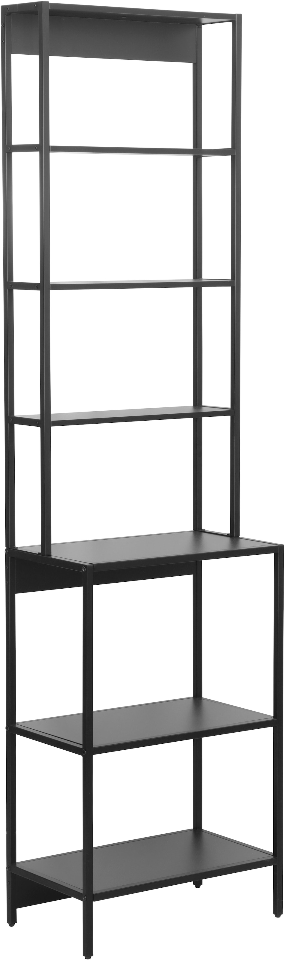 welltime Badregal »Lodi« 1 Stk. tlg. Hochregal mit Metallrahmen, 6 Böden - (B/T/H) 51/30/190 cm