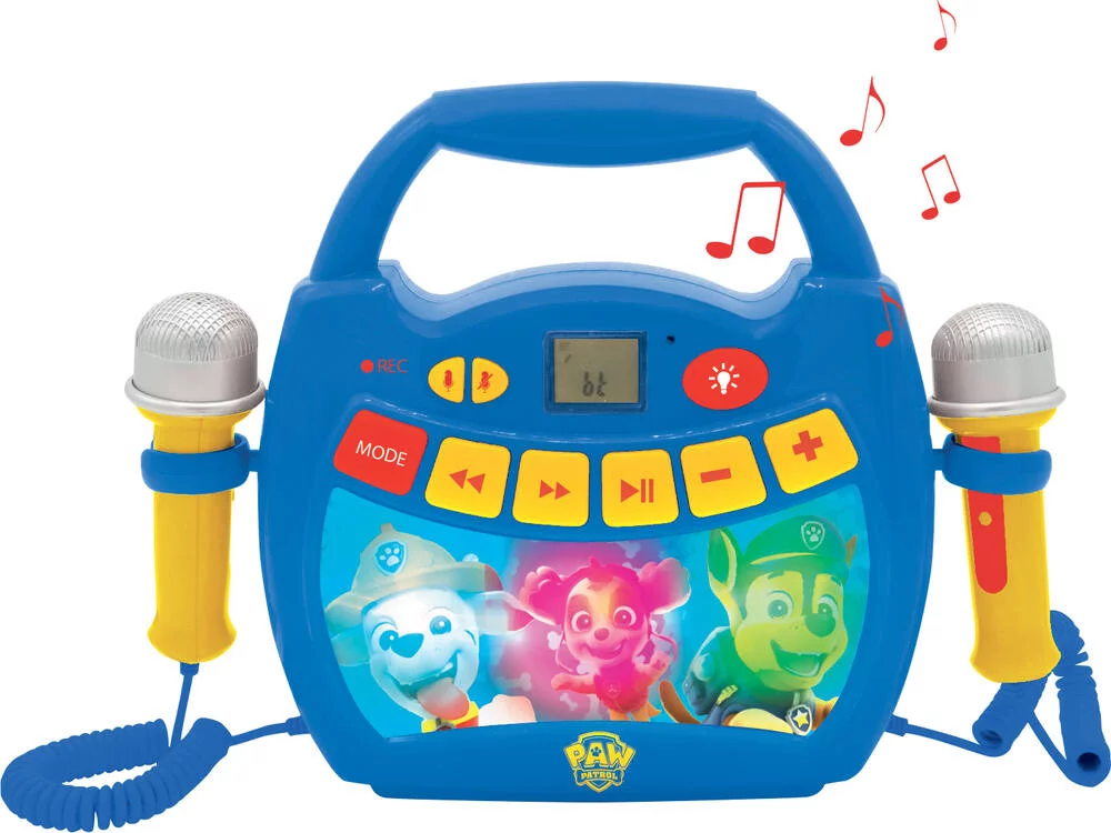 LA PAT'PATROUILLE - LECTEUR KARAOKE PORTABLE