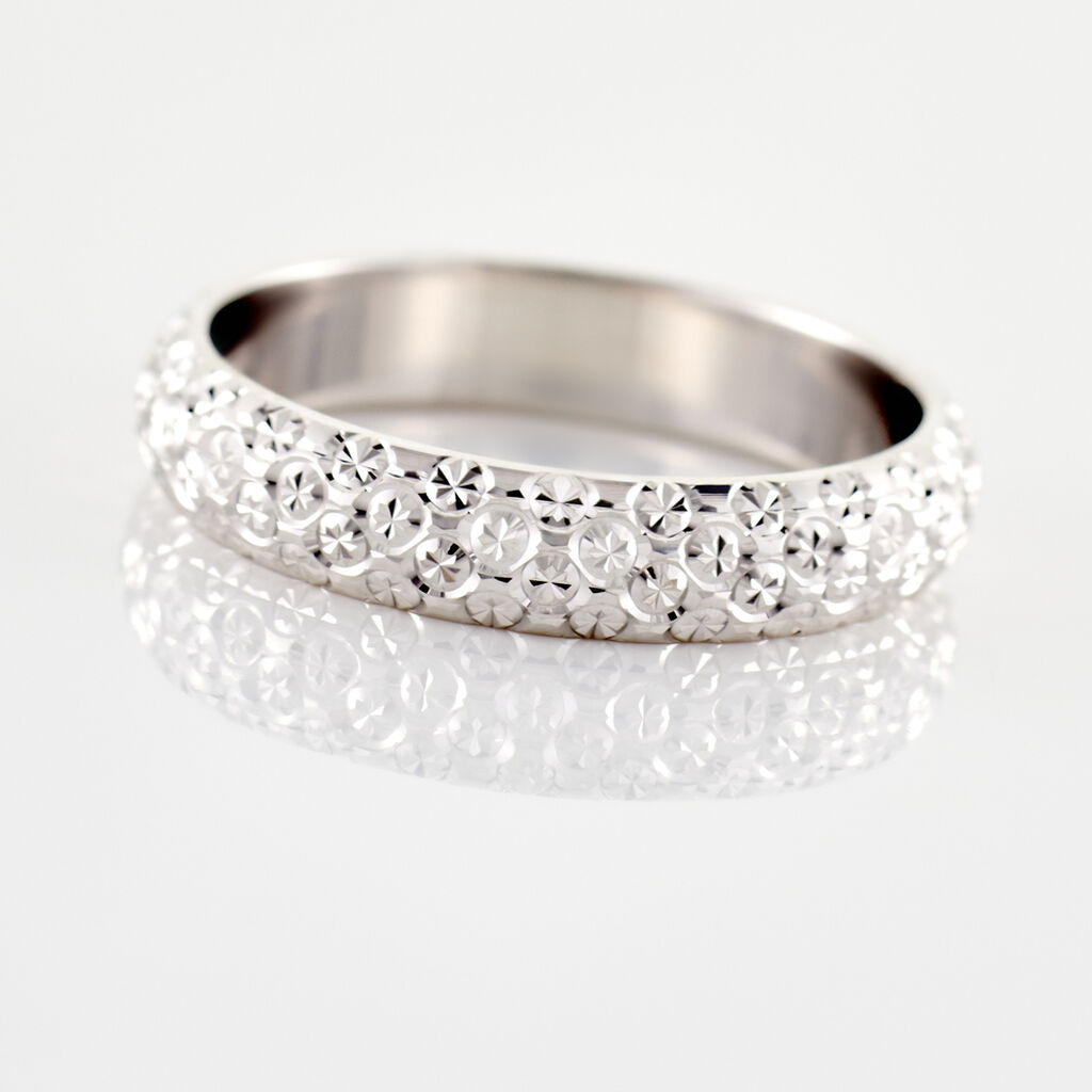 Alliance Mathena Ruban Plat Or Blanc